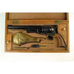 CASED REPLICA COLT WALKER REVOLVER