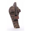 Image 1 : An amazing Kifwebe African wood mask displayin