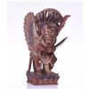 Image 1 : Large Garuda Temple Deity Polychrome Wood Scul