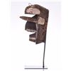 Image 7 : African Tribal Mask, Wood Carved With Nails. B