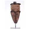 Image 1 : African Tribal Mask, Wood Carved. Base Stand N