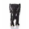 Image 2 : Ebony Wood Elephant, Large And Heavy.   Estima