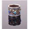 Image 2 : Rare 19th Century Chinese Enameled Silver Thum