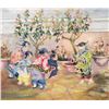 Image 2 : Two Paintings Of Chinese Life. One Shows Child