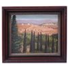 Image 1 : Italian Impressionist Landscape, Oil On Canvas