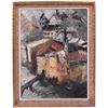 Image 1 : European Mid-Century Modern Oil On Artist Pane
