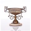 Image 2 : Victorian Bronze Candy Dish, Mounted On An Ala