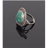Image 4 : Old Pawn Green Turquoise Sterling Silver Ring.