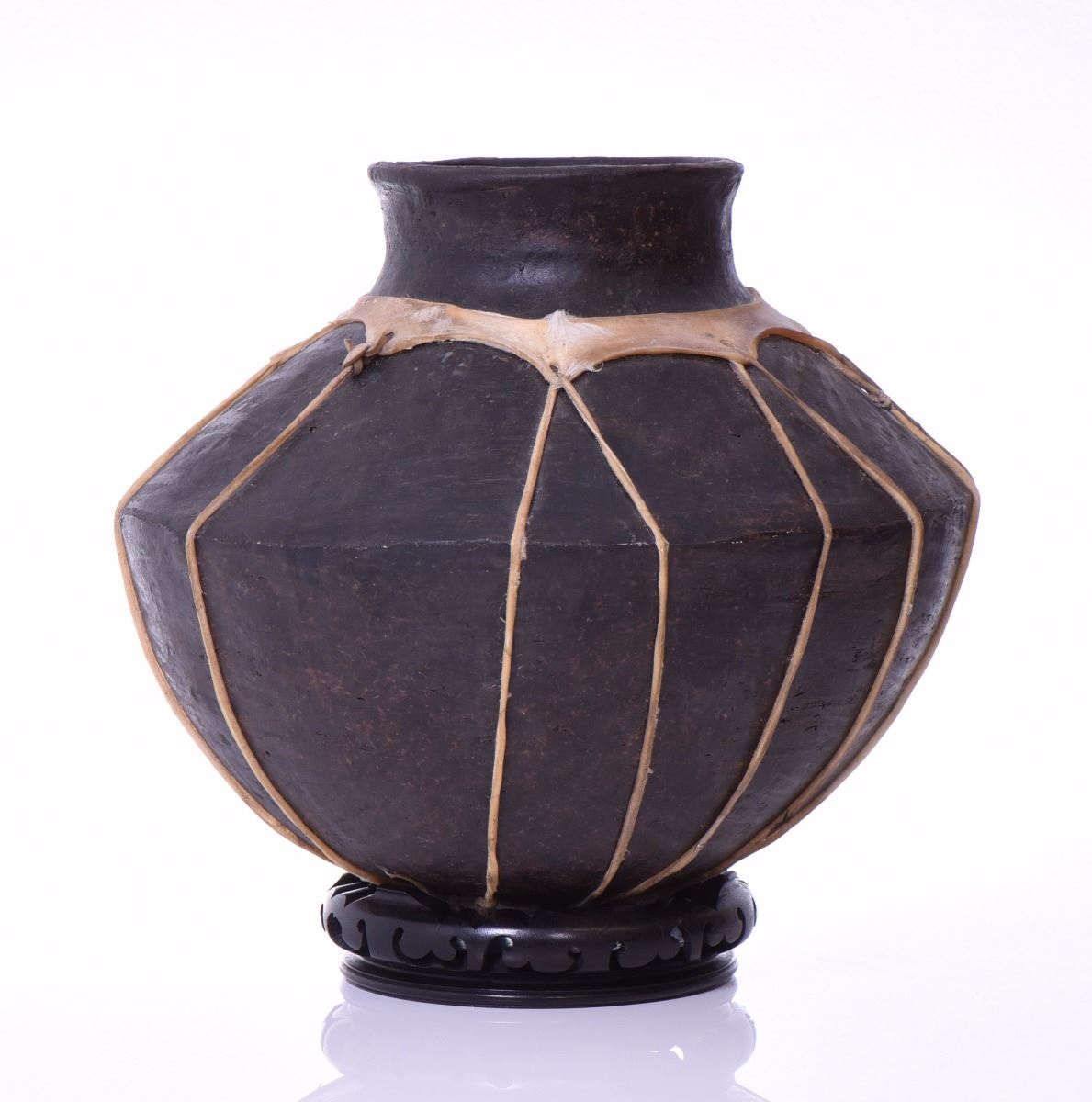 Tarahumara Indian Olla Terra Cotta Vessel With Tarahumara Indian Olla Terra Cotta Vessel With