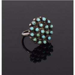 Zuni, Sleeping Beauty Turquoise Sterling Silve