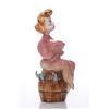 Image 2 : Mid Century French porcelain decanter of a nud