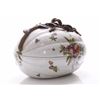 Image 2 : Castilian made bronze and porcelain egg shaped