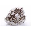 Image 8 : Castilian made bronze and porcelain egg shaped