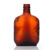 Image 2 : Mid Century brown glass whiskey bottle. The "F