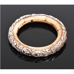 Antique Snake Bangle Made With Sterling Silver