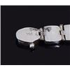 Image 3 : Turquoise 950 Sterling Silver Bracelet.  Estim