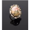 Image 1 : Vintage Oval Blood Stone Sterling Silver Ring.