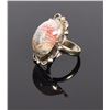 Image 4 : Vintage Oval Blood Stone Sterling Silver Ring.