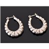 Image 2 : Vintage Sterling Silver Earrings.  Estimated m
