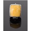 Image 1 : Huge Butterscotch Amber Sterling Silver Poison