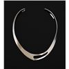 Image 1 : Sterling Silver Designer Necklace, Mexico.  Es