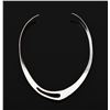 Image 2 : Sterling Silver Designer Necklace, Mexico.  Es