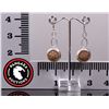 Image 3 : Designer ALXN Sterling Silver Earrings With Re