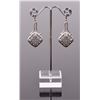 Image 1 : Designer ALXN Sterling Silver Earrings With Re