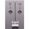 Image 2 : Designer ALXN Sterling Silver Earrings With Re