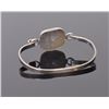 Image 3 : Turquoise 925 Sterling Silver Bracelet.  Estim