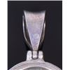 Image 3 : Sterling Silver Oval Shaped Rain Forest Green