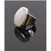 Image 4 : Vintage Oval Cut Moonstone Sterling Silver Rin
