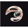 Image 2 : Mid Century Modern Abalone Shell 925 Sterling