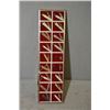 Image 1 : Small Framed Display of Eighteen Collectable Miniature Folding Knives [ all with variety of handles 