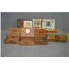 Image 1 : Tray Lot : Collectible Wooden Cigar Boxes : Benson & Hedges Invinceables - Harly Benningson Shaped L