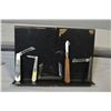 Image 1 : Bag Lot : Five Antique Folding Pruning Knives [ Faber Made in Germany pewter with tapered bone graft