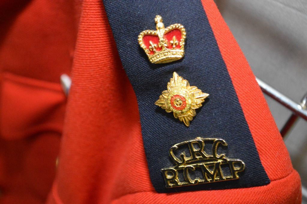 RCMP Officer's Red Serge: Complete with all badges and gilt buttons ...