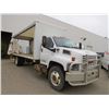 Image 2 : #1 - 2007 GMC C7500 c/w 24' Deck with Sliding Canvas Sides; Isuzu Diesel; Auto; 247,767 km; SN #1GDL