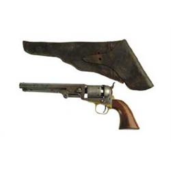 COLT MODEL 1851 NAVY REVOLVER W/HOLSTER