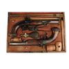 Image 1 : CASED PAIR FRENCH TARGET PISTOLS