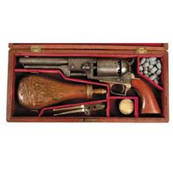 CASED COLT 1ST MODEL DRAGOON REVOLVER