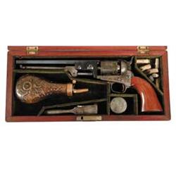 CASED COLT 1851 NAVY REVOLVER
