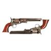 Image 1 : SPECTACULAR AND UNUSUAL PAIR OF COLT 1851 NAVY REVOLVERS FROM FRANKFORD ARSENAL