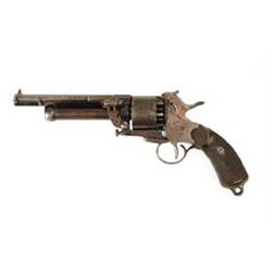 GOOD LEMAT GRAPE SHOT REVOLVER.  .
