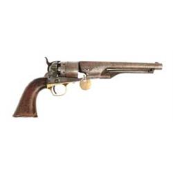 IDENTIFIED COLT MODEL 1860 ARMY REVOLVER- JAMES W. BAXTER, COMPANY E, 22nd PENNSYLVANIA VOLUNTEER CA