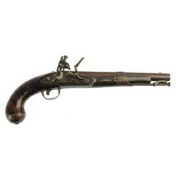 NORTH MODEL 1819 FLINTLOCK MARTIAL PISTOL