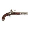 Image 1 : JOHNSON MODEL 1836 MARTIAL FLINTLOCK PISTOL