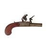 Image 1 : NOCK DOUBLE BARREL FLINTLOCK  PISTOL