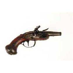 SMALL EUROPEAN FLINTLOCK  PISTOL