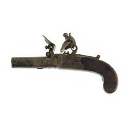 SMALL DURS EGG FLINTLOCK PISTOL